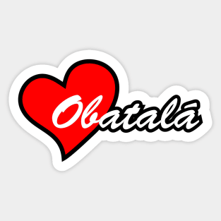 Obatala Sticker